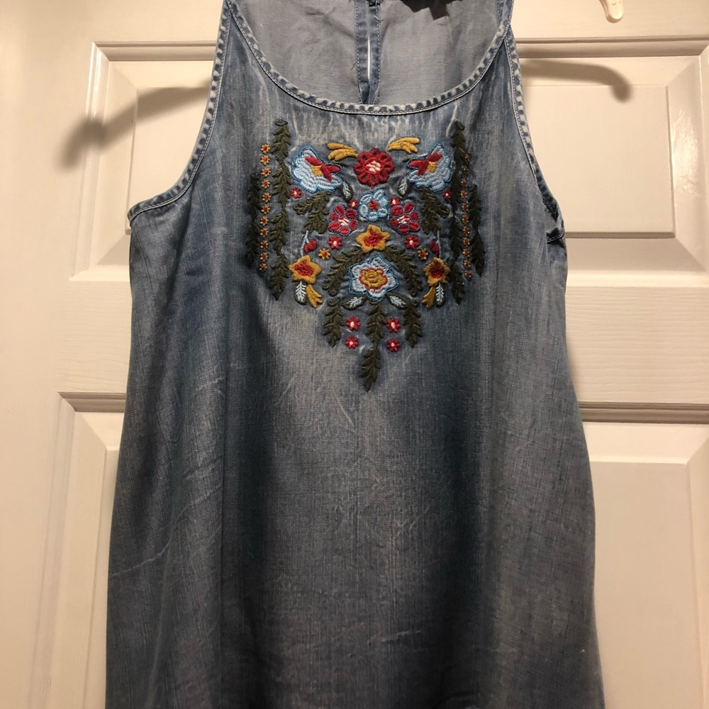 Denim tank